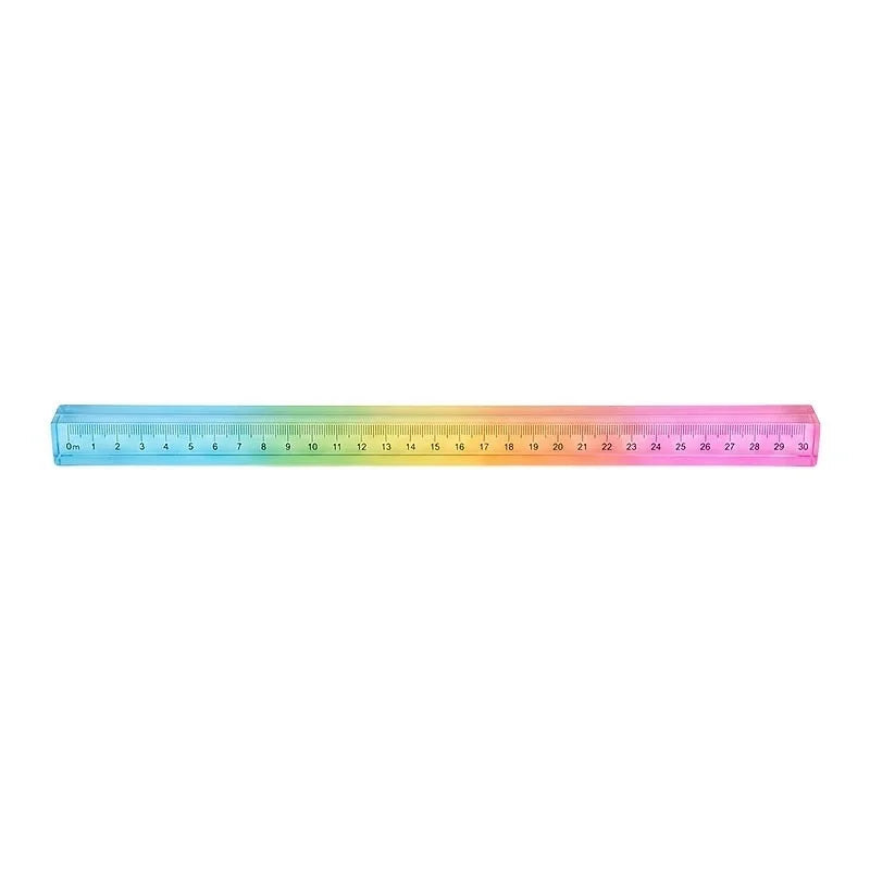 Acrylic Clear 30cm Transparent Gradient Ruler – Measuring Tool Acrylic Measuring Ruler Babs 30cm