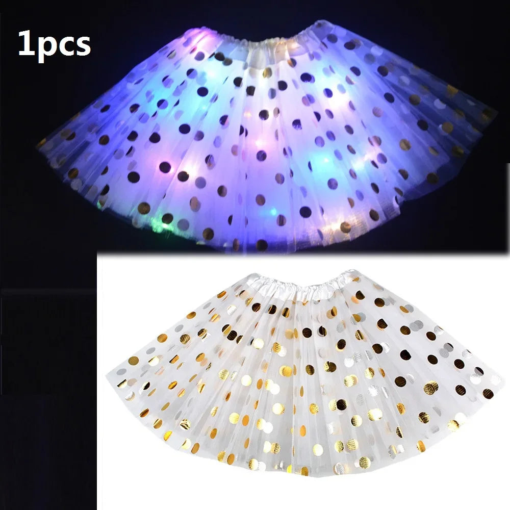 Girls Fairy Angel Glowing Butterfly Wings & Wand Costume Set Kids Costume Set Babs white skirt