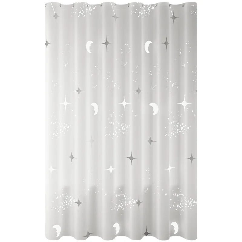 Waterproof EVA Shower Curtain – Mildew Resistant Bathroom Partition Shower Curtain Babs