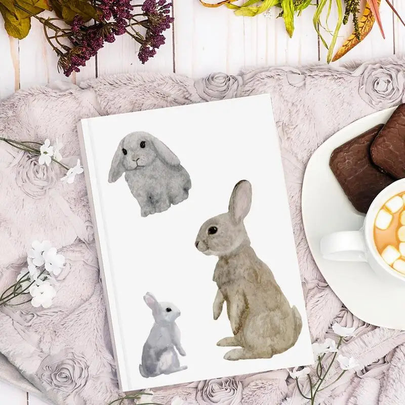 Cartoon Bunny Wall Stickers – Kids Nursery Decal Set Kids Wall Decal Babs