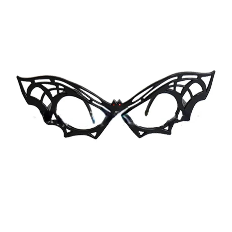 Halloween Novelty Glasses – Bat Pumpkin Spider Web Props Halloween Costume Props Babs 1a