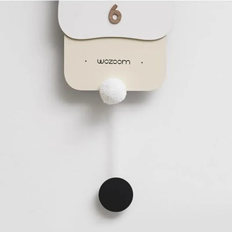 Modern Luxury Silent Pendulum Wall Clock – Minimalist Decor Pendulum Wall Clock Babs