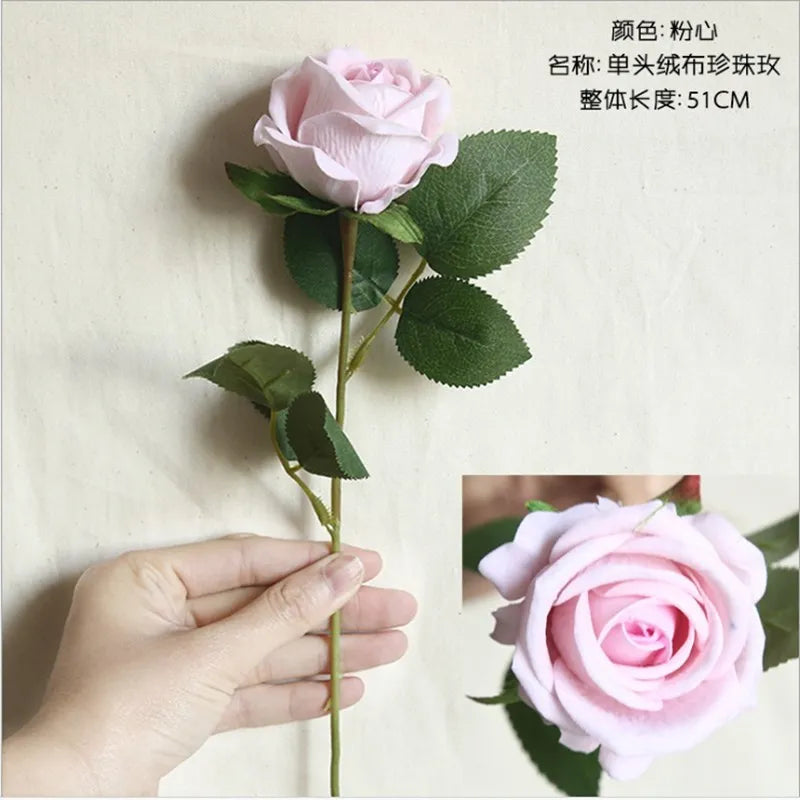 Silk Rose Artificial Flowers – Wedding, Home & Party Decor Artificial Silk Flowers Babs 1 1pc