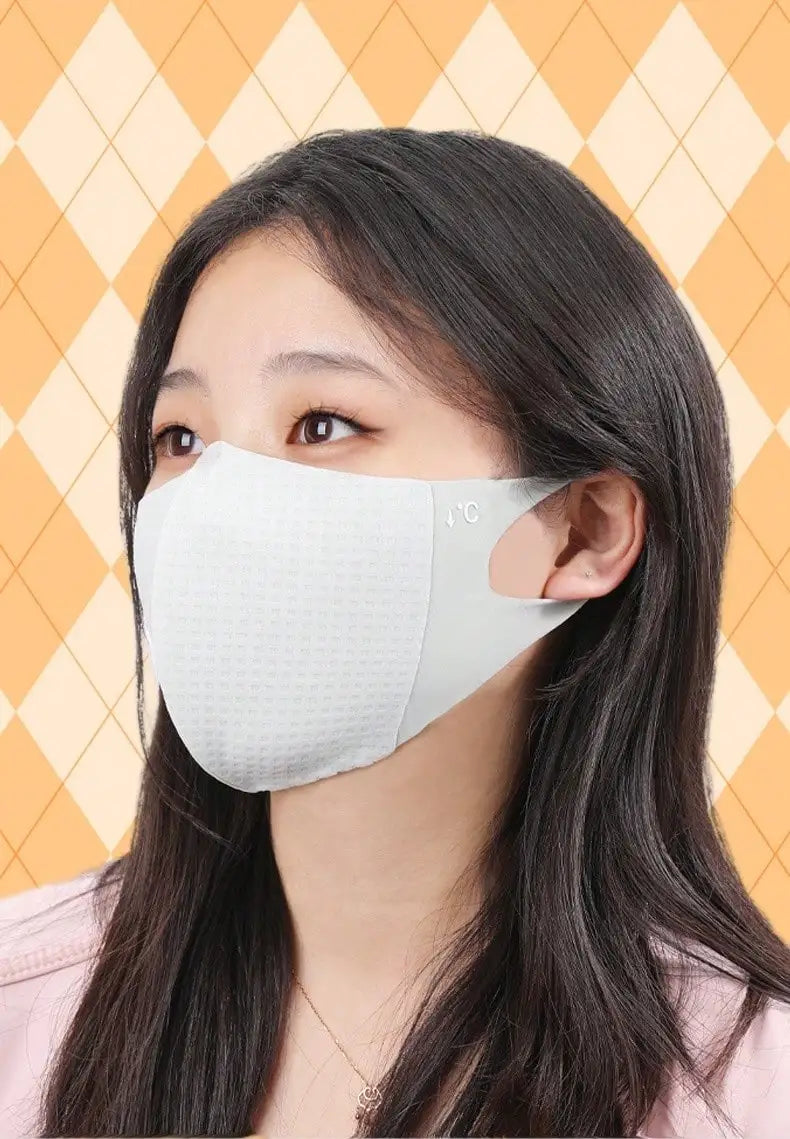 Women's UV Sun Mask – Ice Silk, Breathable & Lightweight UV Sun Mask Babs