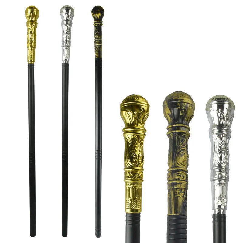 Halloween King Scepter Cosplay Props – Snake, Claw & Ball Costume Scepter Prop Babs