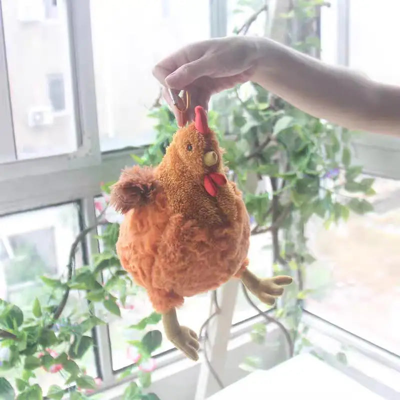 Cute Plush Chicken Pencil Case – Stuffed Pen Bag for Kids Plush Pencil Case Babs One Size