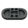 Pool Floating Drink Tray – Multi-Hole Waterproof Float Rack Pool Float Tray Babs Black