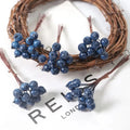 Artificial Foam Blueberry Berry Bouquet – DIY Wreath & Decor Artificial Berry Bouquet Babs Blue 30Pcs