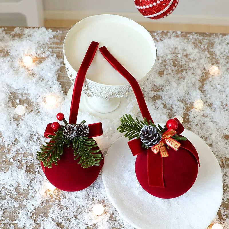 Nordic Bell Christmas Ball Ornaments – Tree Hanging Pendants Christmas Tree Ornaments Babs