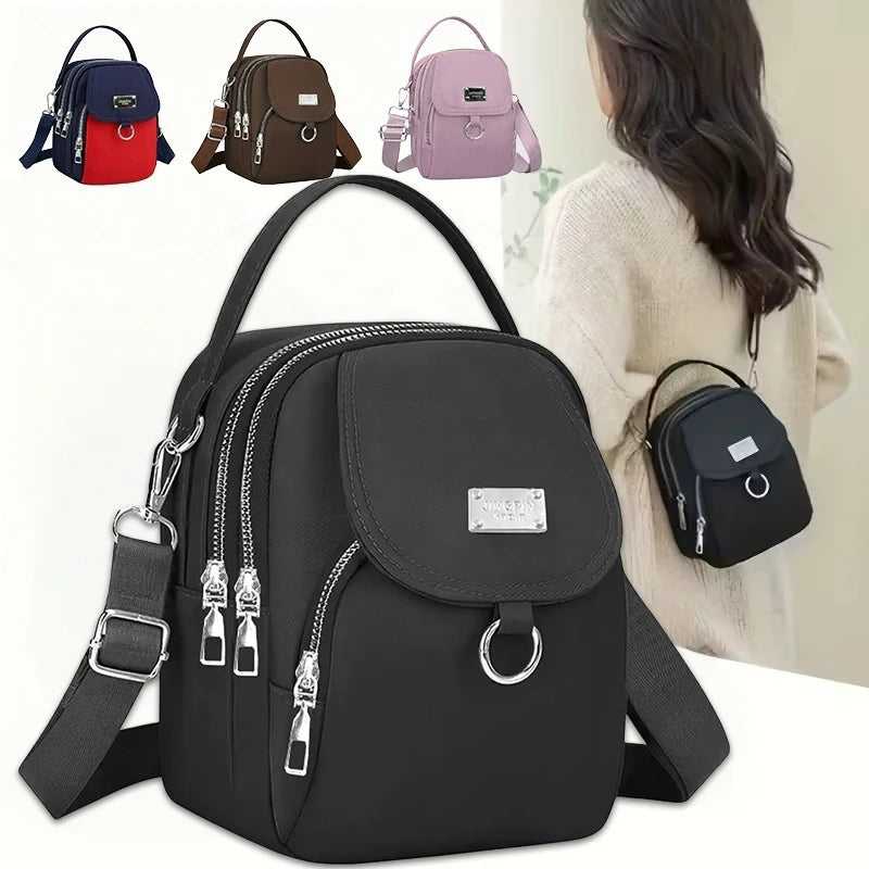 Women's Lightweight Solid Color Crossbody Shoulder Bag Crossbody Shoulder Bag Babs
