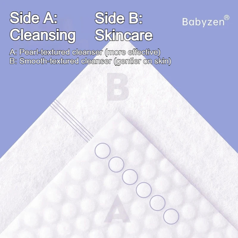 Disposable Facial Towels – Soft 100% Cotton, Additive-Free Disposable Facial Towels Babs