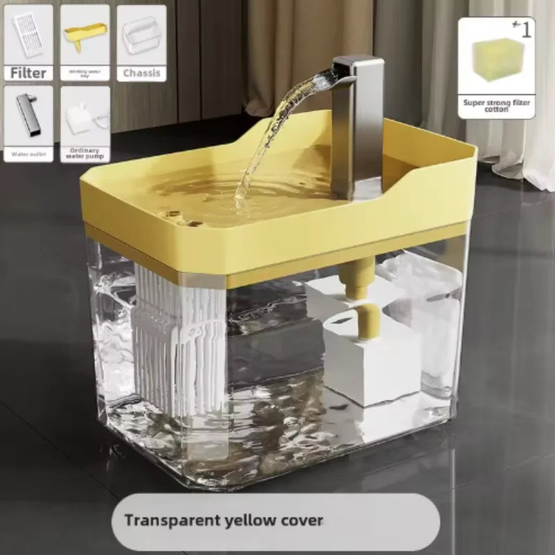 Cat Water Fountain – Auto Filter, Anti-Dry Pump Included Cat Water Fountain Babs