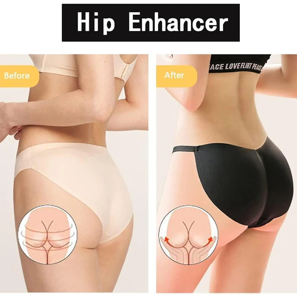 Women's Padded Hip Enhancer Shapewear Panties | Butt Lifter Shapewear Panties Babs