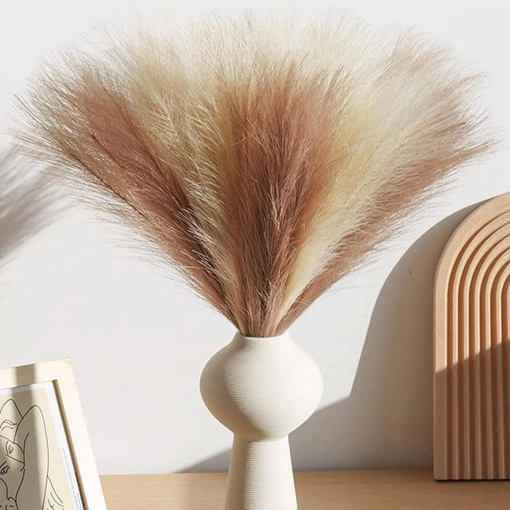 Artificial Pampas Grass Stems – Silk Reed for Wedding & Décor Artificial Pampas Grass Babs