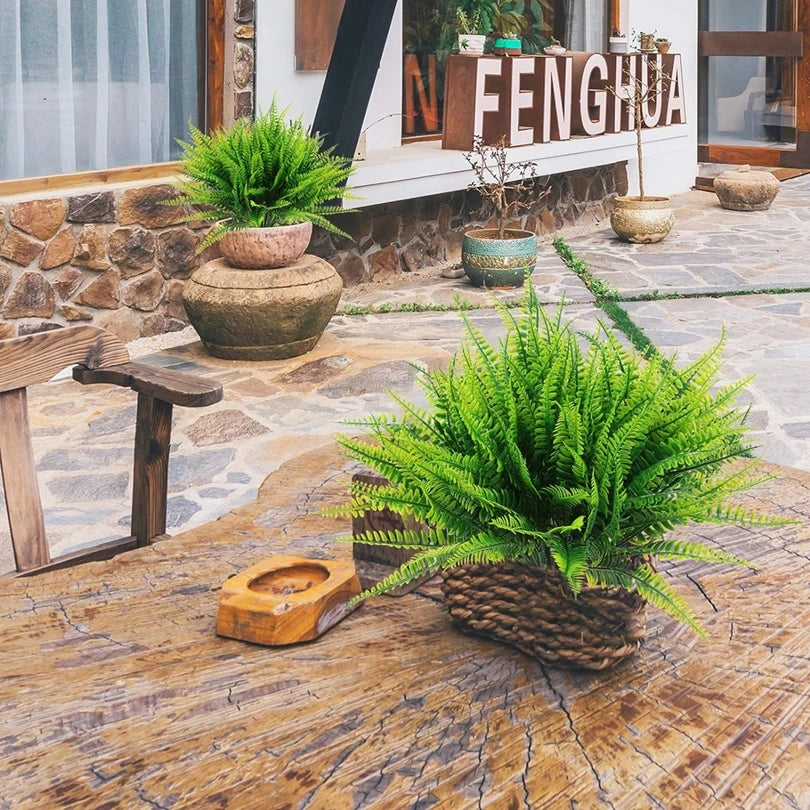 Artificial Persian Fern Leaves – Faux Plant Home & Wedding Decor Artificial Fern Leaves Babs