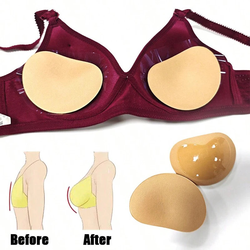 Women's Bikini Chest Pad – Push Up Breathable Sponge Bra Insert Bikini Bra Pad Babs