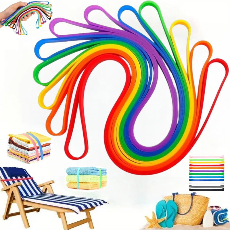 Elastic Towel Bands for Beach Chair, Pool & Cruise Beach Chair Accessory Babs