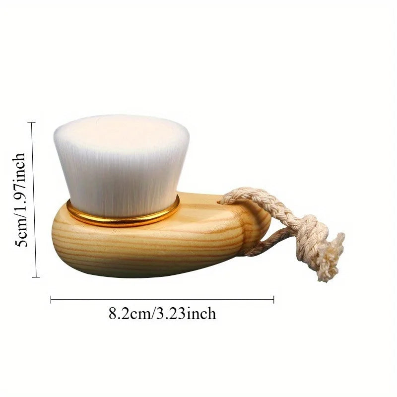Facial Cleansing Brush – Soft Bristles & Wood Handle | Babs Facial Cleansing Brush Babs