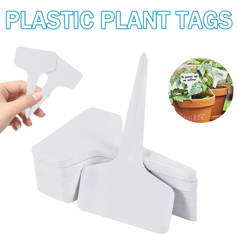 Waterproof Plastic Plant Labels – Garden Marker Tags Garden Plant Labels Babs
