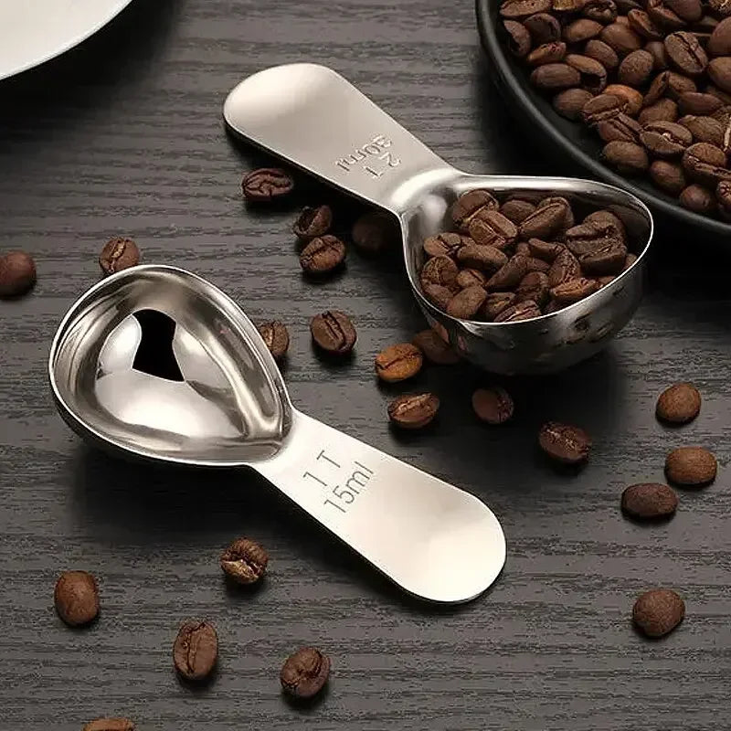 Stainless Steel Coffee Measuring Scoop 15ml/30ml | Barista Spoon Coffee Measuring Scoop Babs