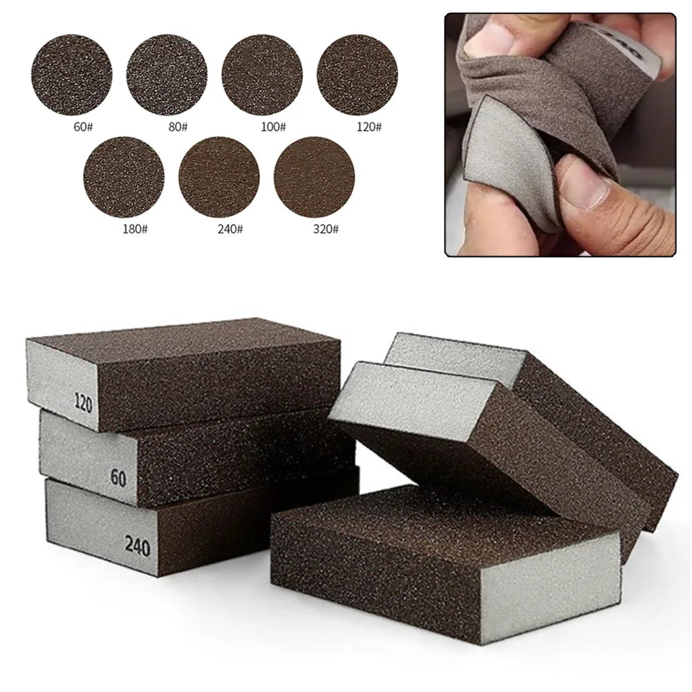 Sanding Sponge Blocks Grit 60–320 | Wet & Dry Sand Block Sanding Sponge Block Babs