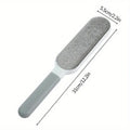 Reusable Double-Sided Pet Hair & Dust Remover Brush Lint & Hair Remover Babs grey