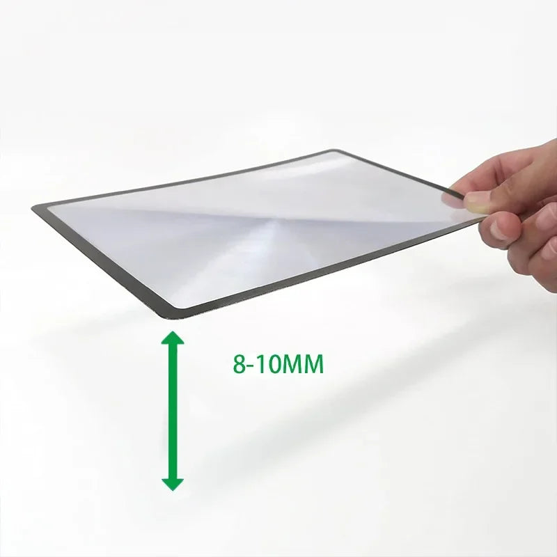 Ultra-Thin HD Acrylic Magnifying Sheet Fresnel Lens 180×120mm Fresnel Magnifying Sheet Babs