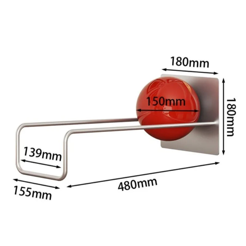 Gravity Ball Stainless Steel Book Stand | Modern Desk Bookshelf Desk Bookshelf Stand Babs