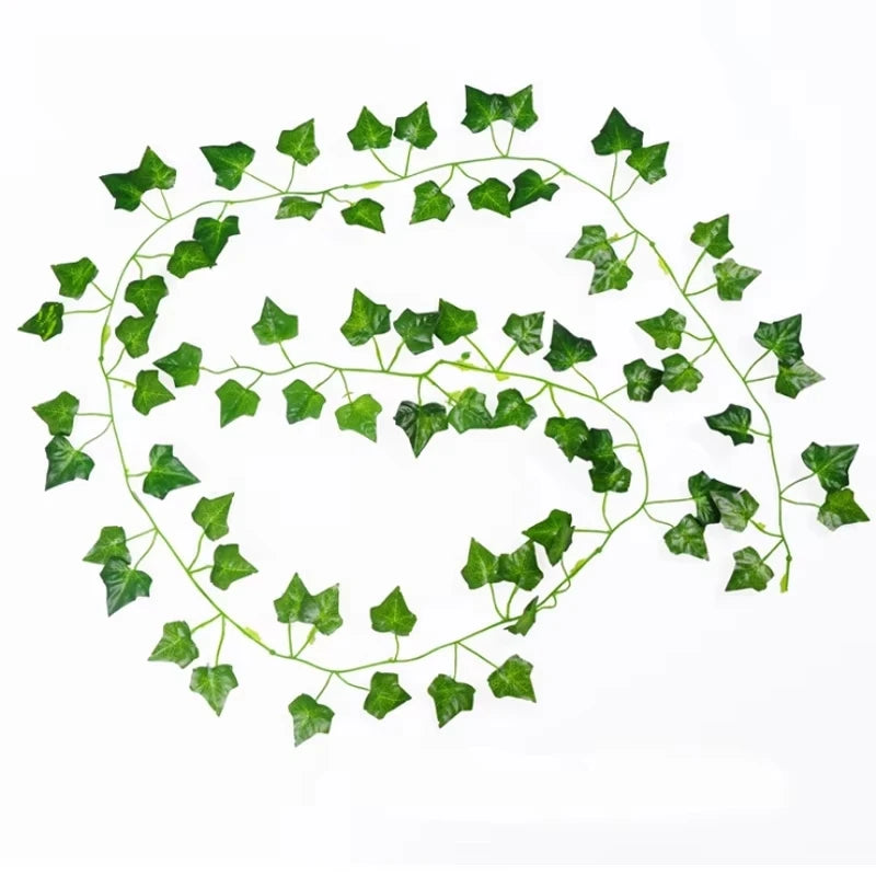 Artificial Ivy Garland – Green Hanging Vine Wall Decoration Artificial Ivy Garland Babs style 1 1 pc