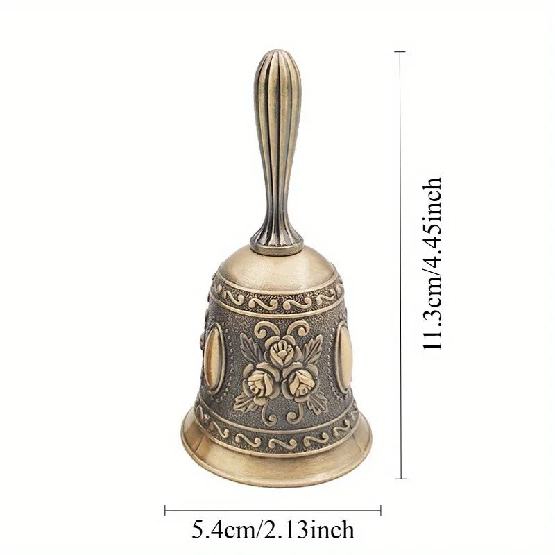 Brass Hand Bell – Wedding & Eid Celebration Call Bell Decorative Hand Bell Babs