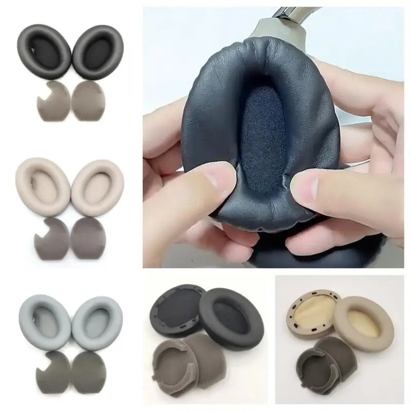 2Pcs Memory Foam Ear Pads for WH-1000XM3 & WH-1000XM4 Headphone Ear Pads Babs