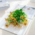 6-Piece Artificial Silk Flowers – Eucalyptus & Floral Home Decor Artificial Flower Set Babs color 4 6 PCS