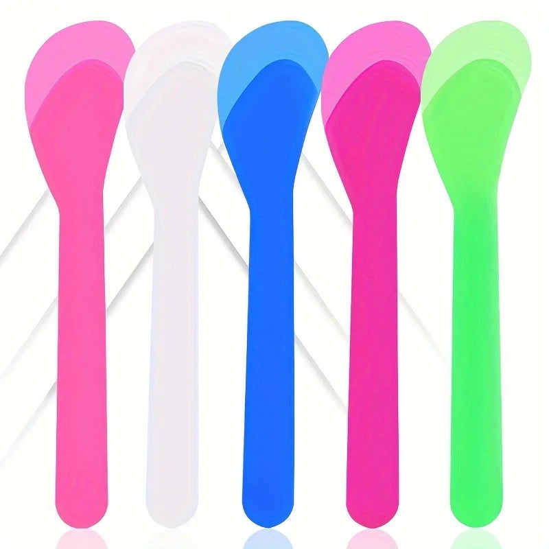 Colored Plastic Cosmetic Spatula – Mask & Cream Applicator Cosmetic Spatula Babs