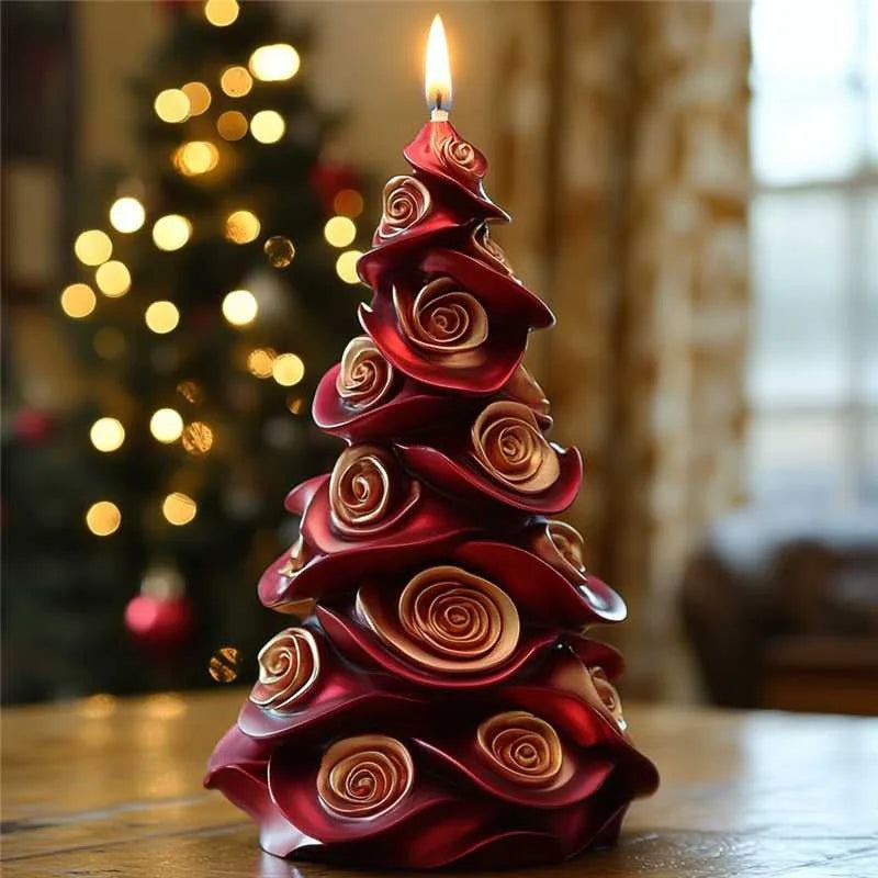 3D Christmas Tree Silicone Mold – DIY Candle & Craft Mould Silicone Craft Mold Babs
