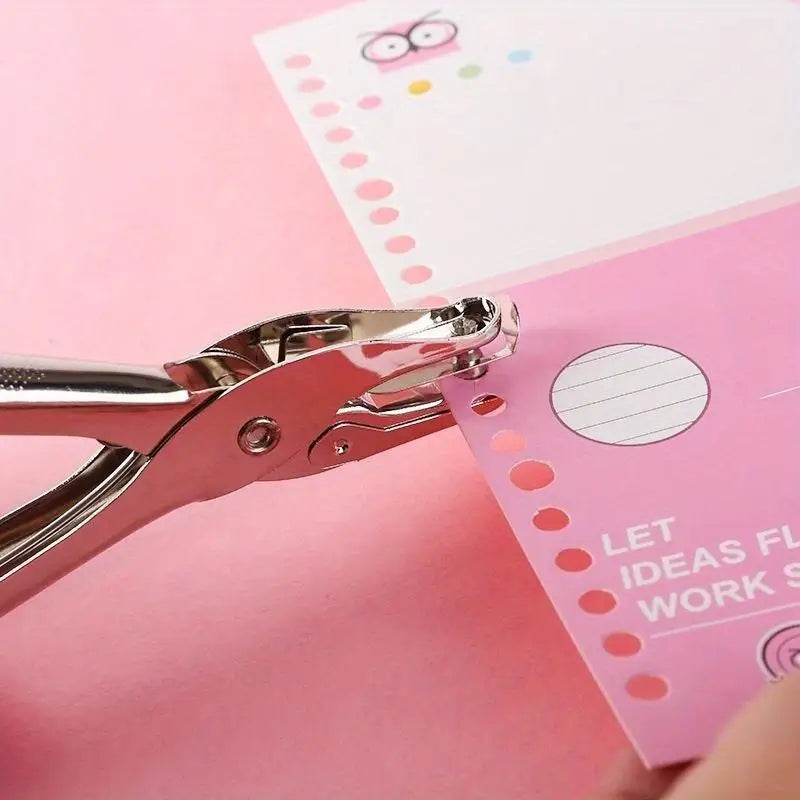 2pcs Single Hole Punch 6mm 8-Sheet – Office & Scrapbooking Single Hole Punch Babs