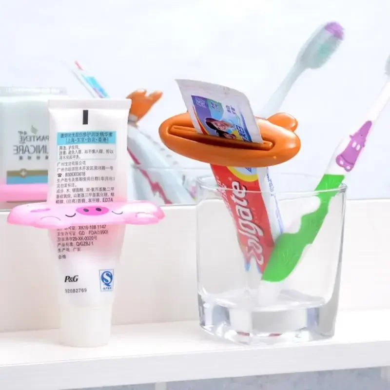 Cartoon Animal Toothpaste Squeezer Dispenser for Kids Toothpaste Squeezer Babs
