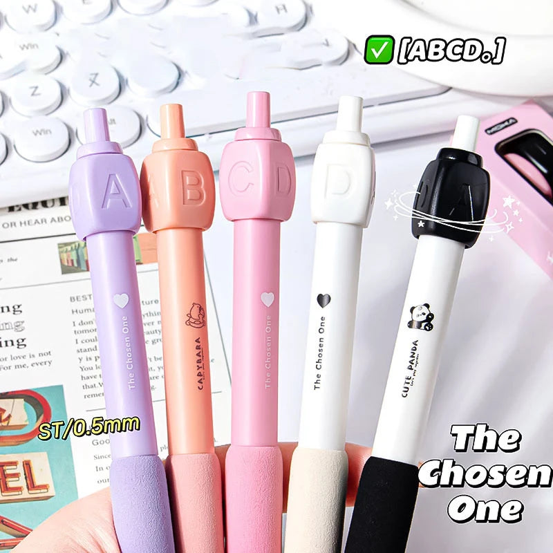 Funny Rotating Answer Gel Pen – Novelty Spinning Student Gift Novelty Gel Pen Babs