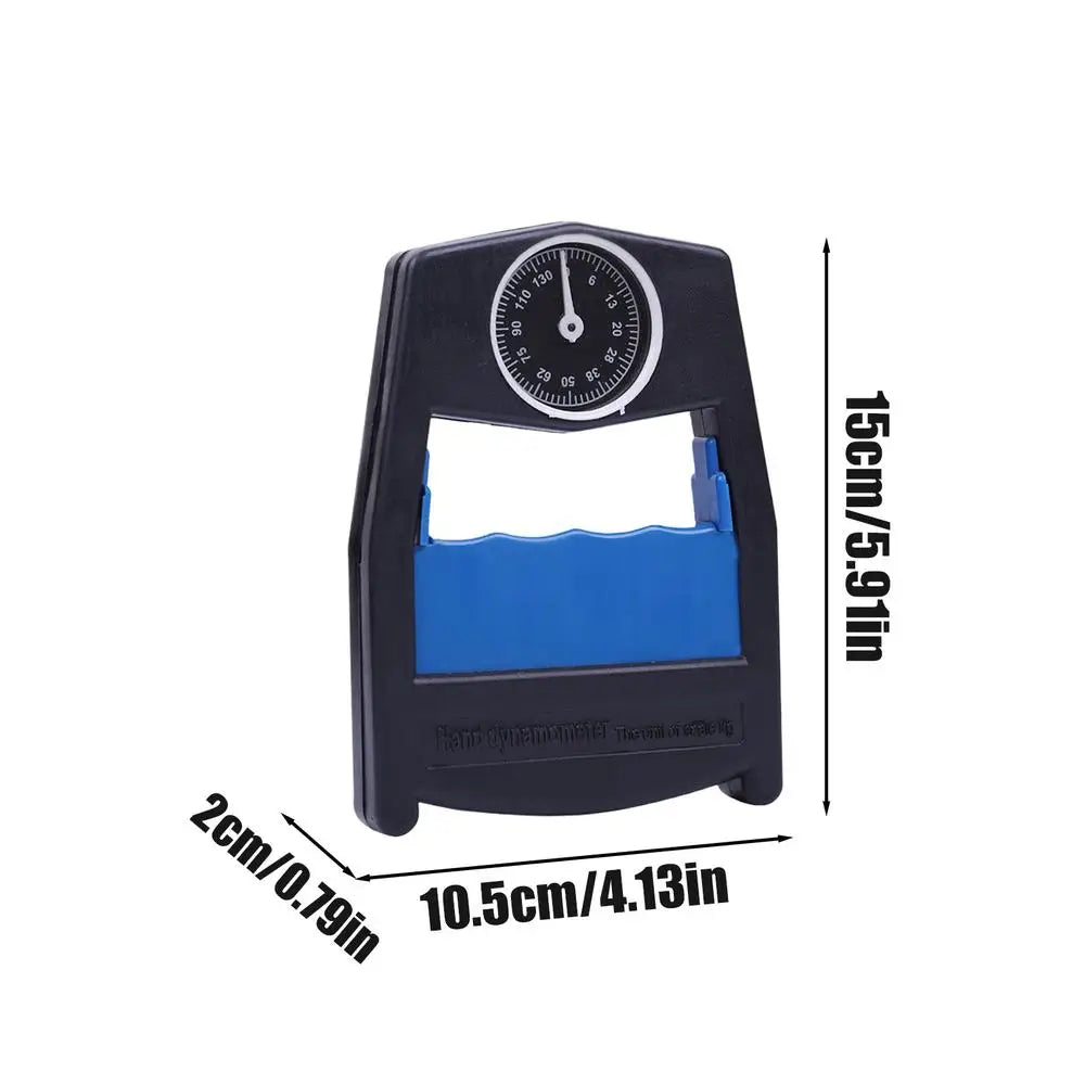 Hand Dynamometer Grip Strength Meter – Force Gauge Fitness Tool Grip Strength Meter Babs Blue
