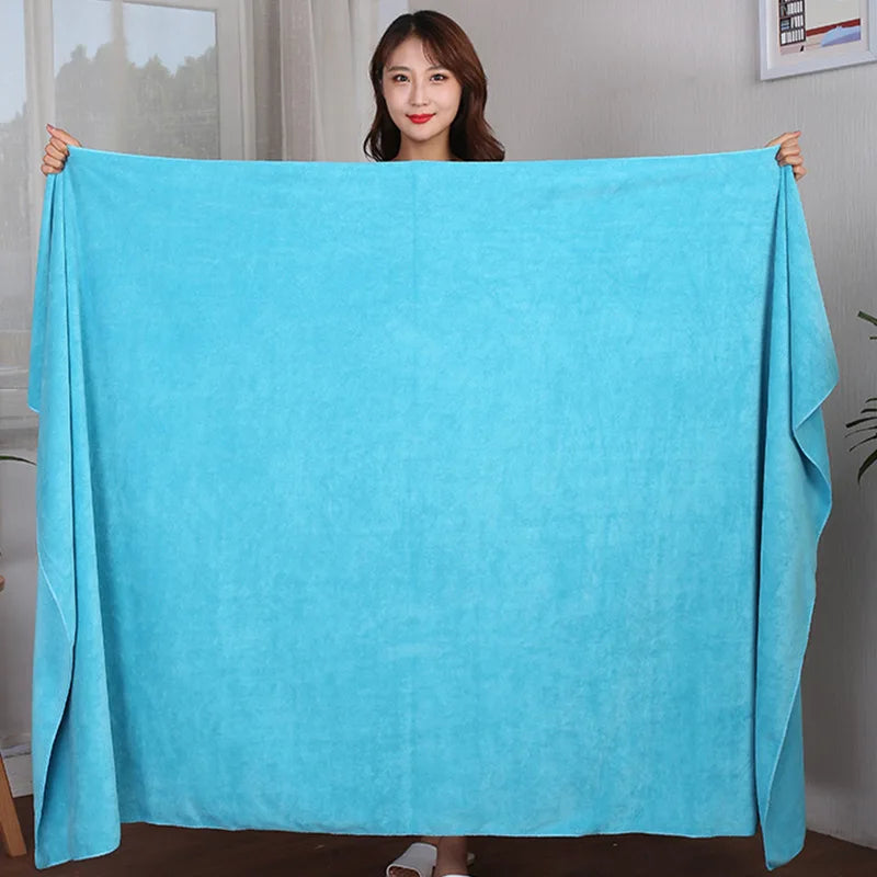 Superfine Microfiber Sports Travel Bath Towel – Quick Dry Microfiber Sports Towel Babs lake blue 35x75cm hand towel