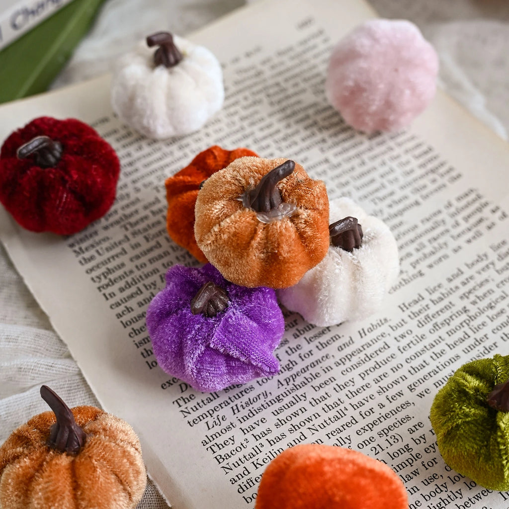 Mini Artificial Pumpkins 15/30 Pcs – Halloween & Fall Decor Artificial Pumpkin Decor Babs