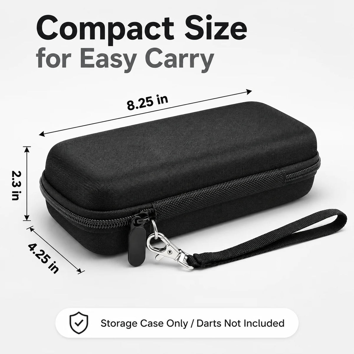 EVA Dart Case for 6 Steel & Soft Tip Darts – Travel Box Dart Carrying Case Babs