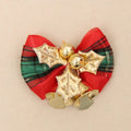 Christmas Bow with Bells Ornament – Tree & Garland Decor Christmas Bow Ornament Babs Grid 20PCS
