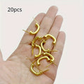 20pcs Mini Drawer Handles for Makeup & Jewelry Box Organizer Drawer Handles Set Babs Golden20pcs