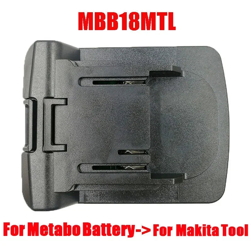 Metabo 18V Battery Adapter for Makita DeWalt Bosch Milwaukee Battery Adapter Babs MBB18MTL