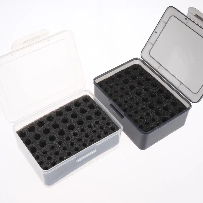 AA AAA Battery Storage Organizer Box – 54-Cell Holder Battery Storage Organizer Babs