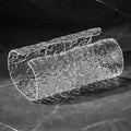 Oval Wavy Tissue Box Cover – Elegant Plastic Napkin Holder Tissue Box Cover Babs 1pc
