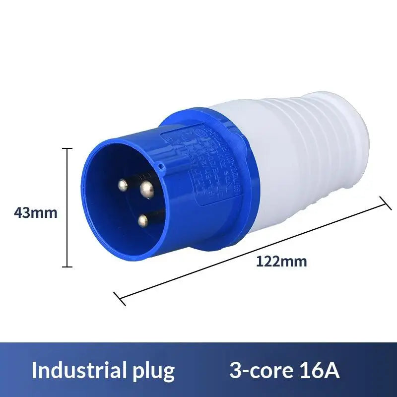 32A Industrial Waterproof Plug & Socket Connector 3-Core Industrial Power Connector Babs A5