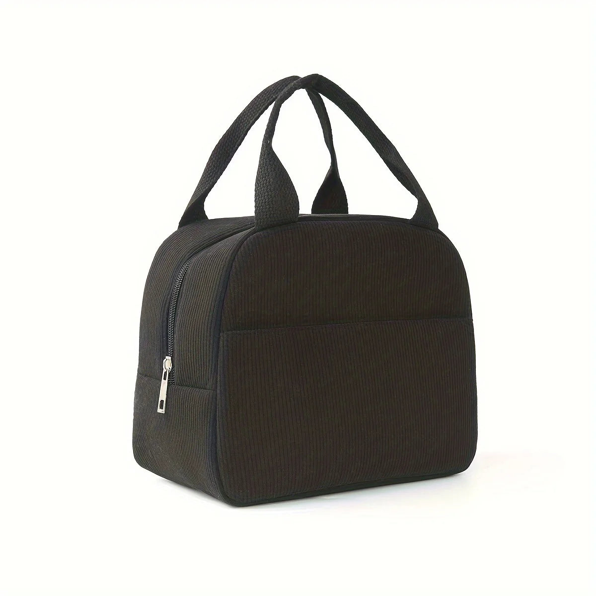 Insulated Lunch Bag for Women & Men – Cute Reusable Lunch Box Insulated Lunch Bag Babs Black