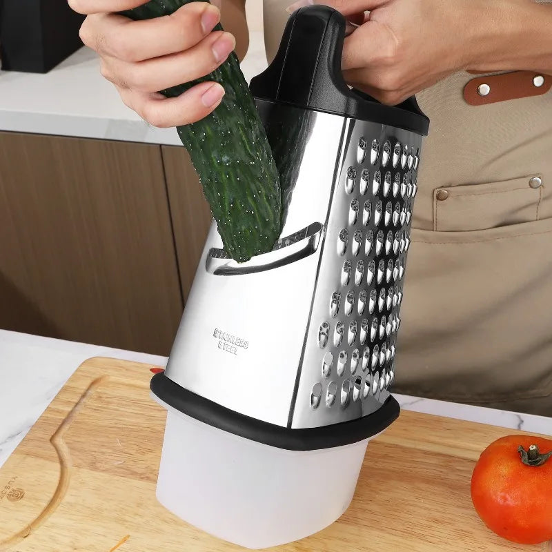 Multifunctional Vegetable Grater & Slicer – Stainless Steel Vegetable Grater Babs