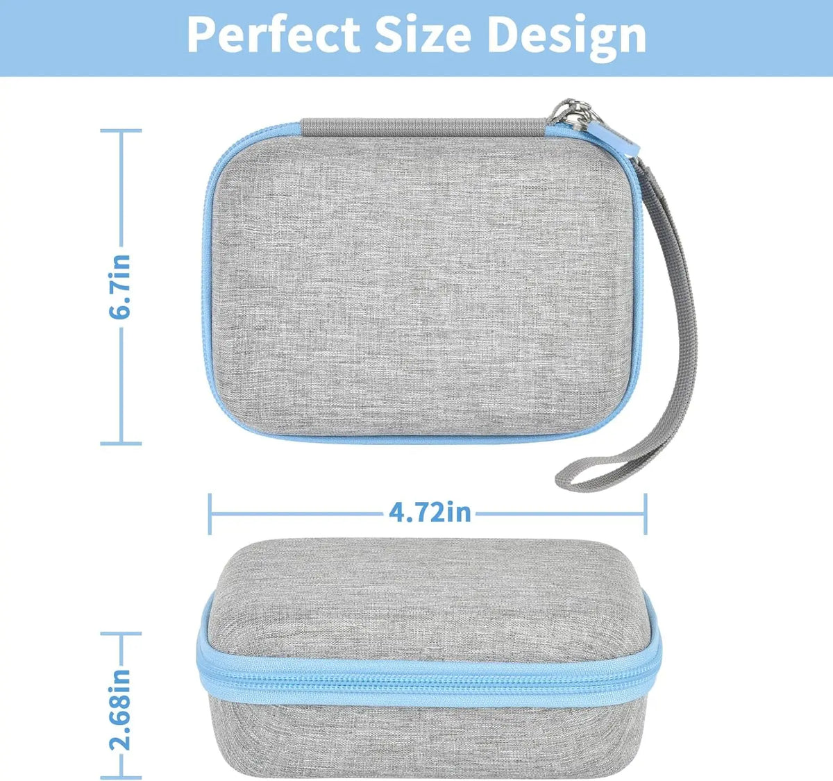 Paiyule Case for Eufy Baby Smart Sock Monitor | Polyester Bag Baby Monitor Case Babs